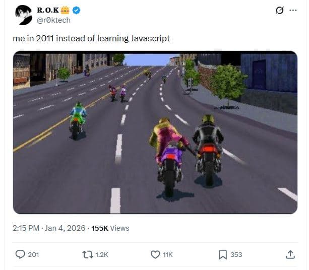 Ro.k roktech me in instead of learning javascript 2.15 pm jan 4, 155k views 201