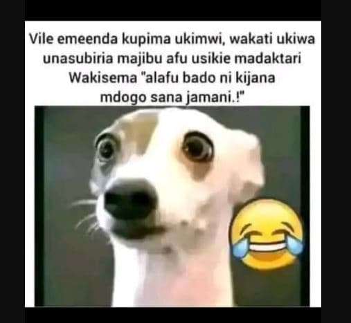 Vile emeenda kupima ukimwi, wakati ukiwa unasubiria majibu afu usikie madaktari