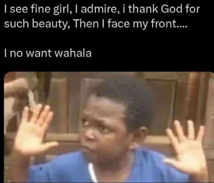 Isee fine girl, admire i thank god for such beauty then i face my front.. ino wa