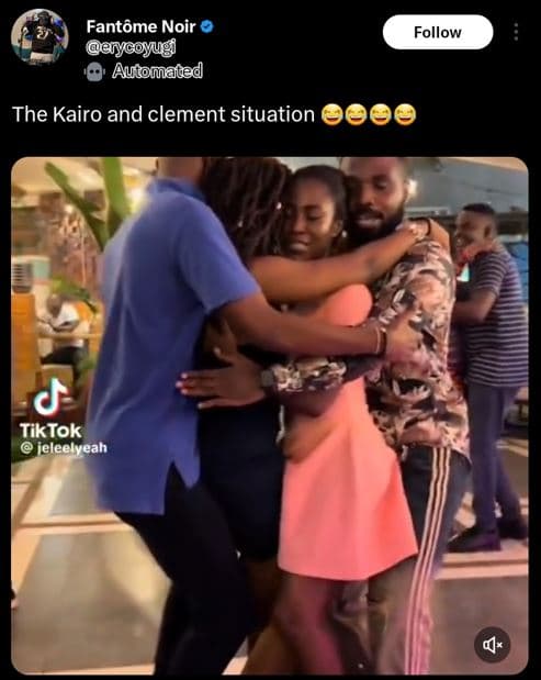 Fantôme noir eiycoyugi automated follow the kairo and clement situation tiktok j