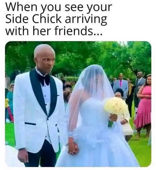 When see your side 'ehou servog with her friends.