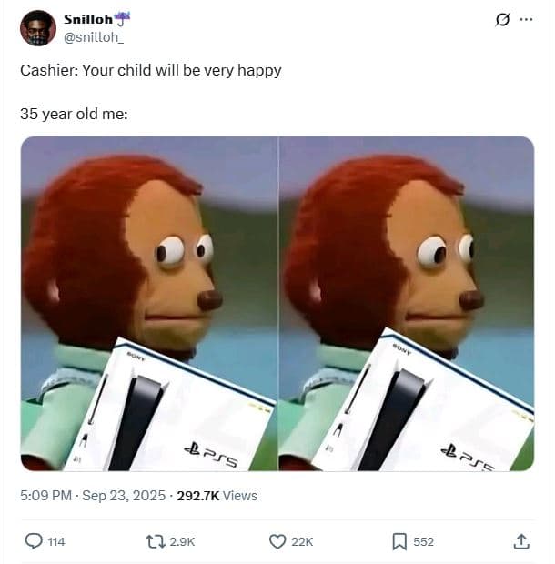 Snilloh snilloh_ cashier your child will be very happy 35 year old me 5.09 pm se