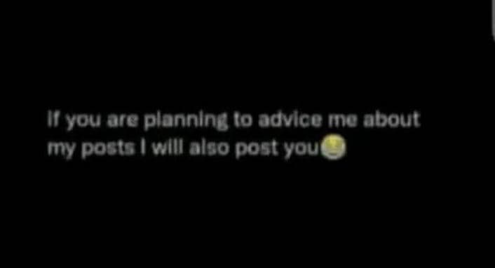 1 you ore plannlng t0 odvlco mne about iy posto vlll olso post yous