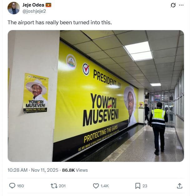 Jeje odea joshjeje2 the airport has really been turned into this. mxgab presidau