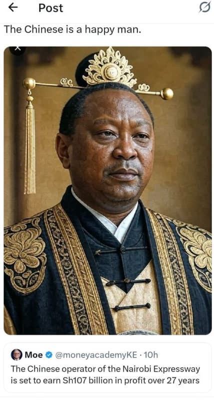 Post the chinese is a happy man_ c moe moneyacademyke 1oh the chinese operator o