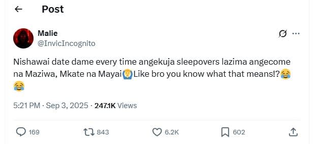 Post malie invicincognito nishawai date dame every time angekuja sleepovers lazi