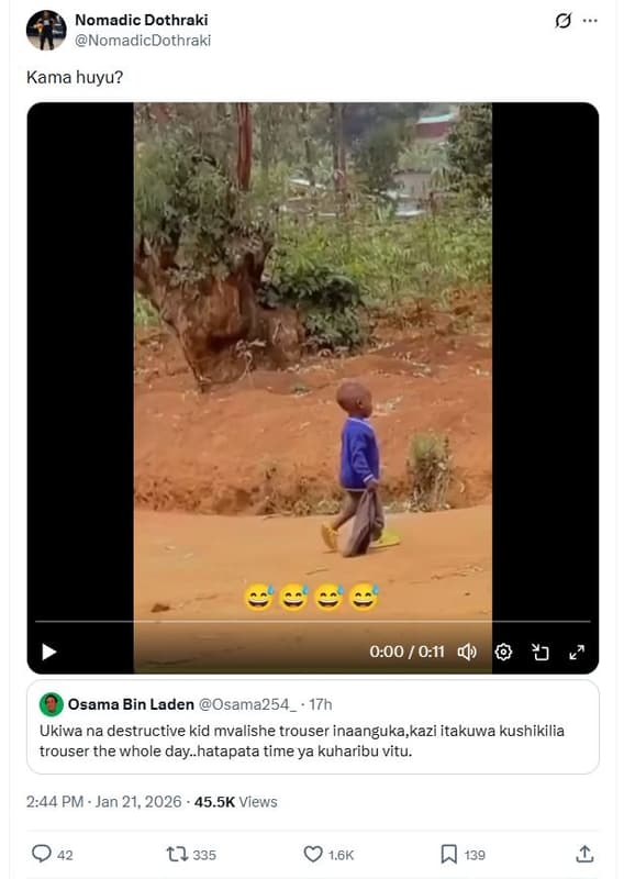 Nomadic dothraki nomadicdothraki kama huyu? 0.00 0.11 0 jj osama bin laden osama