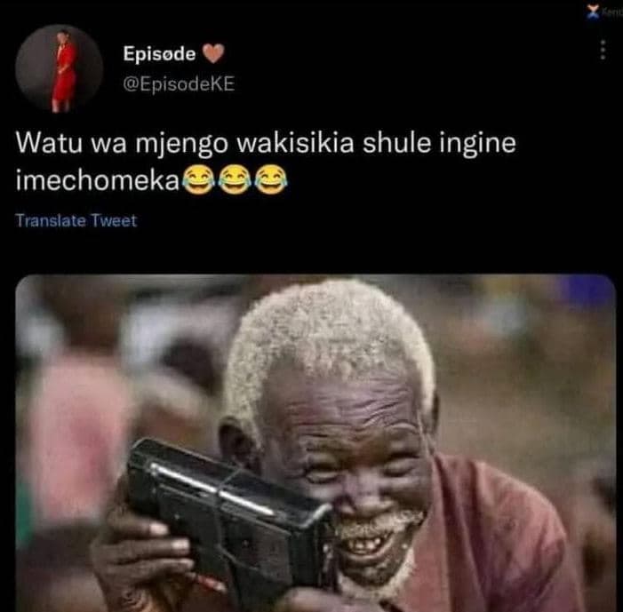 Episode episodeke watu wa mjengo wakisikia shule ingine imechomeka translate twe